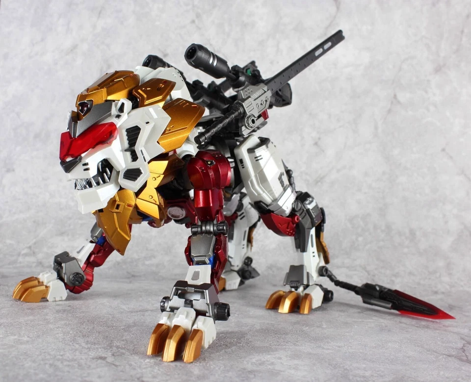 New NeoArt Toys Dual Form Leonidas Lion Action Figure BW Transforms Toy In Stock - Image 4 of 4