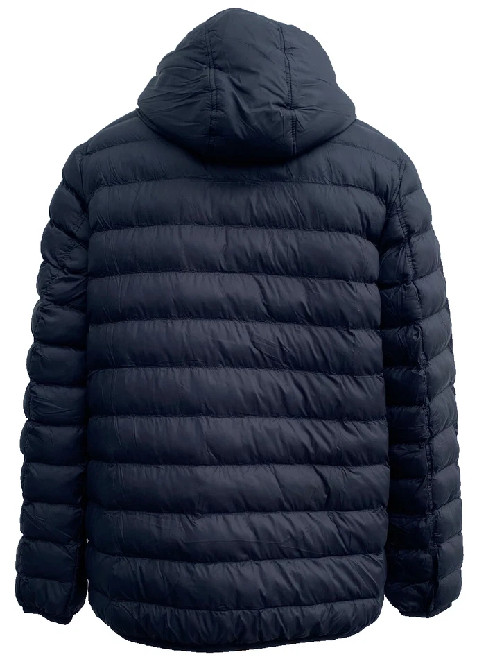 Chaqueta NEGRA aislada 32 grados para hombre con capucha $99, talla: L Foto 2 de 4