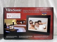 ViewSonic VFD1027w-11 10'' Digital Photo Frame with Internal Memory