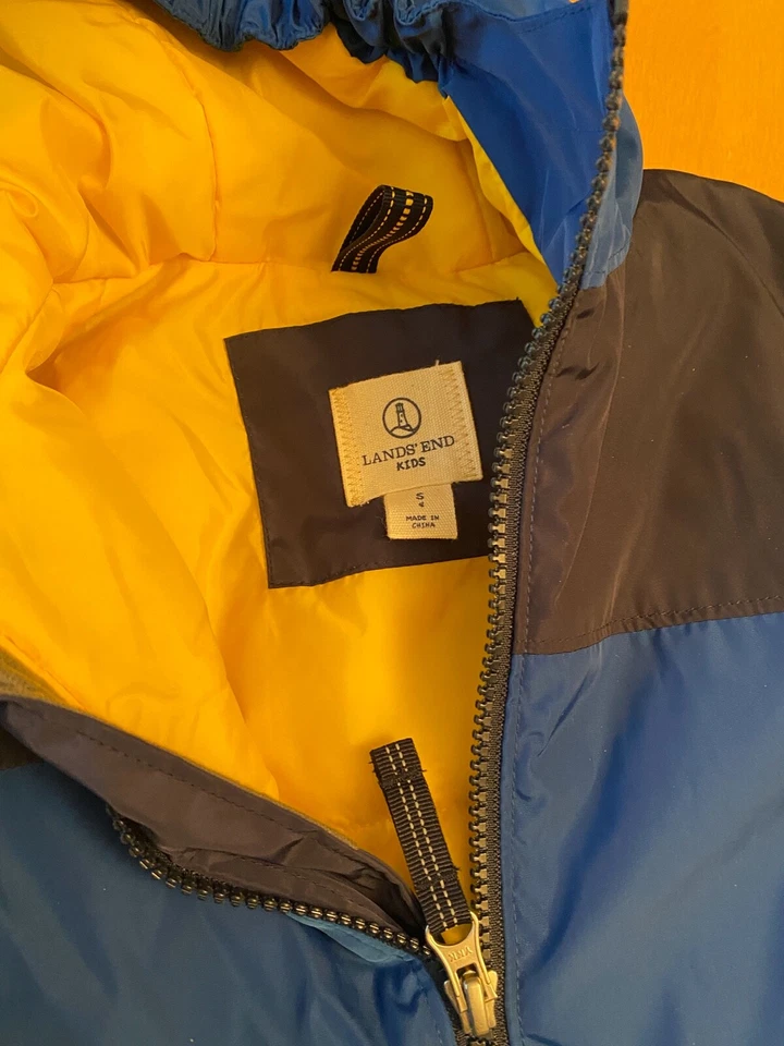 NUEVO ABRIGO CHAQUETA LANDS END NIÑOS NYLON STORMER NIÑOS TALLA PEQUEÑA 4 Foto 2 de 4