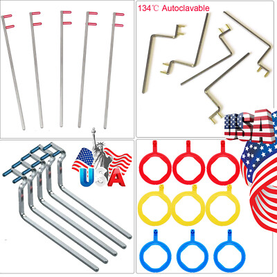 Dental X-Ray Bitewing Indicator Metal Bar Arm, Aiming Rings For XCP RIN Holder
