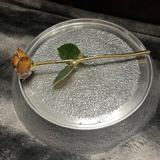 Real Rose Preserved And Dipped In 24 Kt. Gold