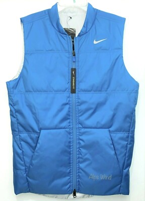 Nike Men's Reversible Synthetic-Fill Golf Vest 932303-435 SZ. Small