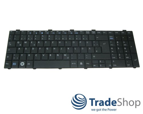 Clavier clavier QWERTZ DE allemand pour Fujitsu-Siemens Lifebook AH530/HD6 AH531 - Photo 2/3
