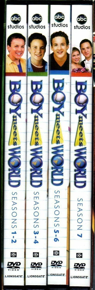 Boy Meets World The Complete Series Collection(DVD,2013,22-Disc Set,Seasons 1-7) - Image 3 of 4