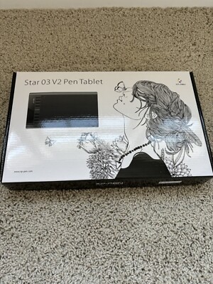 XP-Pen Star 03 V2 Pen Tablet - 10x6 Inch Drawing Tablet Pre-Owned