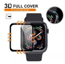 3D Safety Glass for Apple Iwatch Series 1 2 3 4 5 6 Se Full Glu Screen Protector