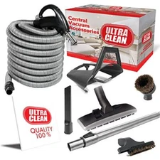 ULTRA CLEAN Central Vacuum Hardwood and Rug Combo Kit