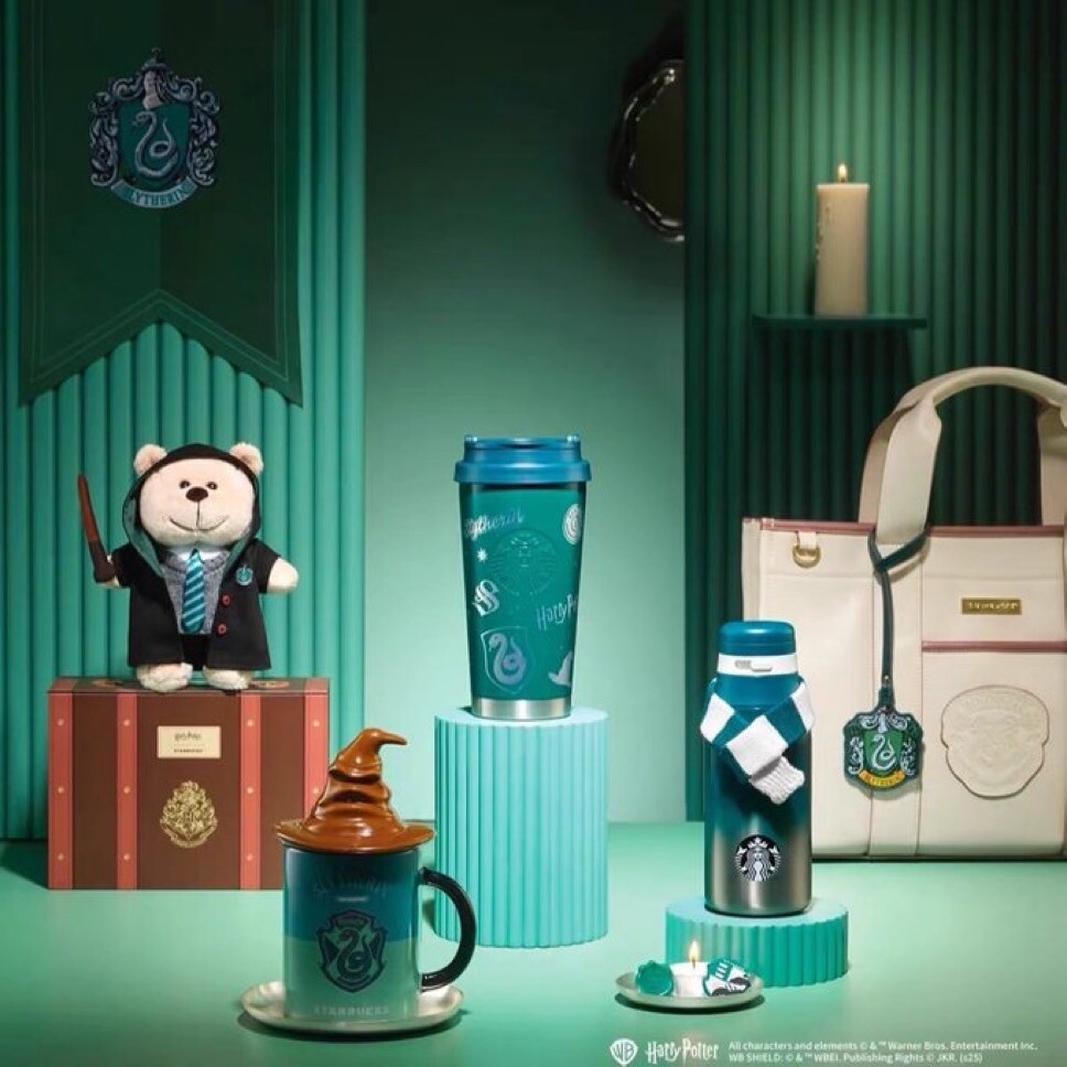 【韓国スタバ】xHarry Potter★Limited Edition Slytherin Set Starbucks Korea Harry Potter Collab Limited Edition