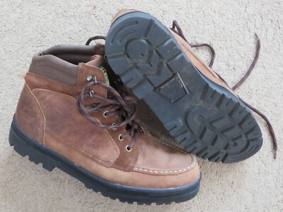 GREAT Bootleggers vintage? brown leather tie casual or hiking