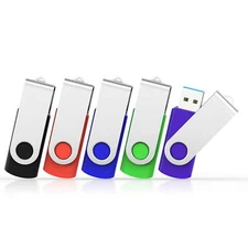 LOT 1-128G 5/10PCS USB Flash Drive Pen Thumb Drive Jump Fold Memory Stick File