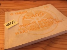 Yamaha XS400 type 12E XS 400 1982  revue technique moto workshop service Manuel