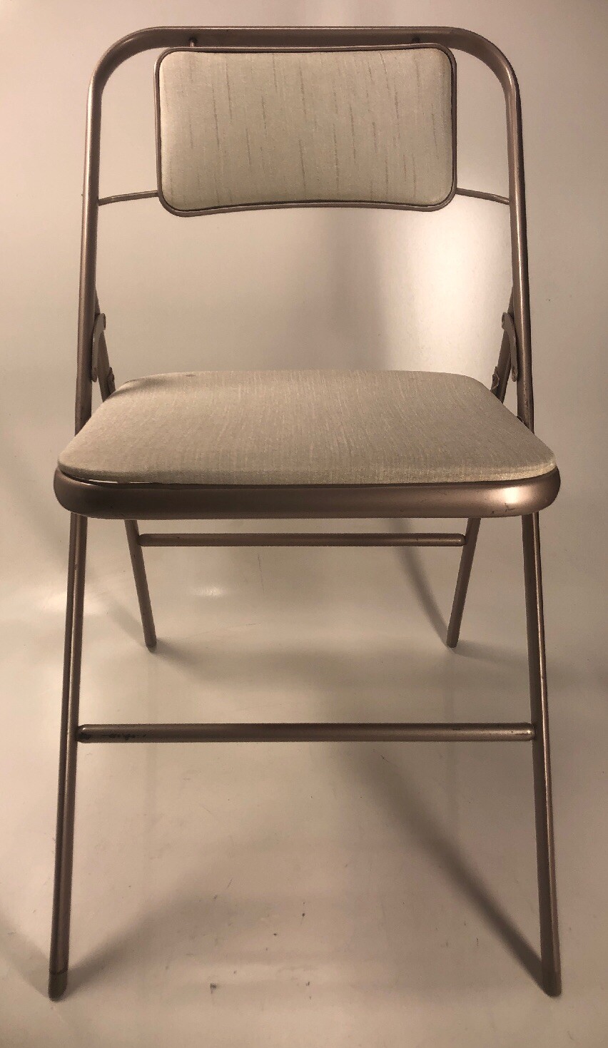 Vintage Samsonite Folding Metal Chair Industrial Metal Fold Up Chair