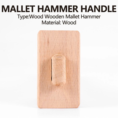 250mm Beech Solid Carpenter Wood Wooden Mallet Hammer Handle Woodworking Tool - Picture 18 of 24