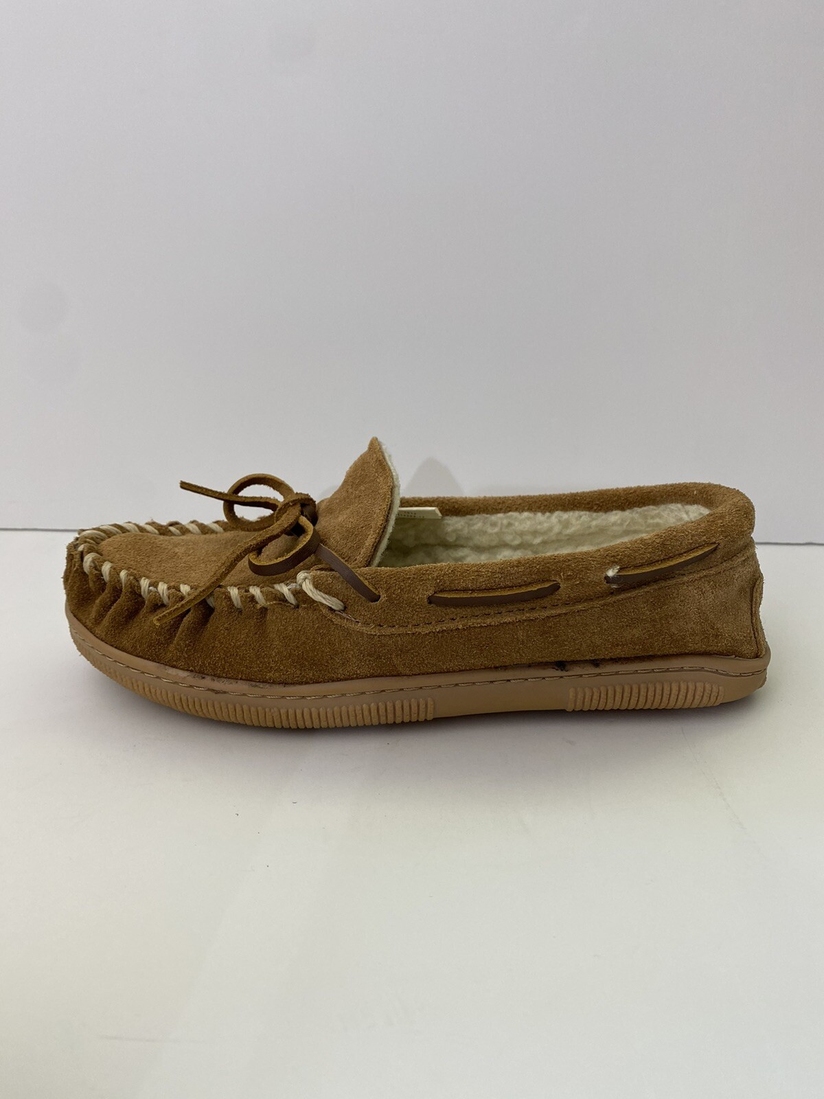 SAOLA Mocassini Minnetonka per ragazze pantofole foderate in pile suola rigida accogliente taglia 3