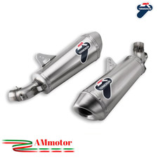 Termignoni Ducati Monster 796 Pot D' Echappement Moto Titanium Approuve