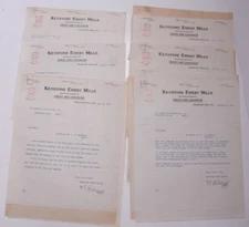 1918 Lamson Goodnow WW1 Keystone Emery Mills Frankford PA Phila Ephemera L781D