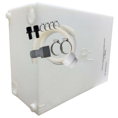 #ad 18 Gallon Fresh Gray Water Holding Tank amp; Basic Plumbing Kit T 1800 BPK $127.99