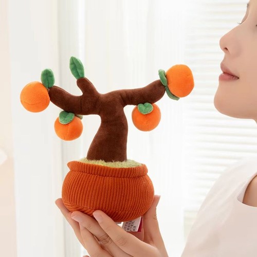 Orchid Flowerpot Potted Plush Toy Simulation Tree Plush Plants Girl Gift - Picture 10 of 16
