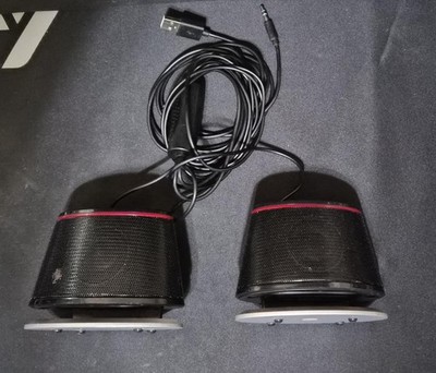 Sanyun SW102 Computer Speakers, 5Wx2, Deep Bass in Small Body, Stereo 2.0 USB Po
