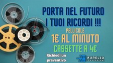 Servizio riversamento Video8 hi8 VHS Minidv pellicole 8mm Super8 su USB ricordi