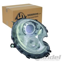 Diederichs Xenon Scheinwerfer Mit Lwr-Motor Chrom Links Passend FüR Mini 1206087