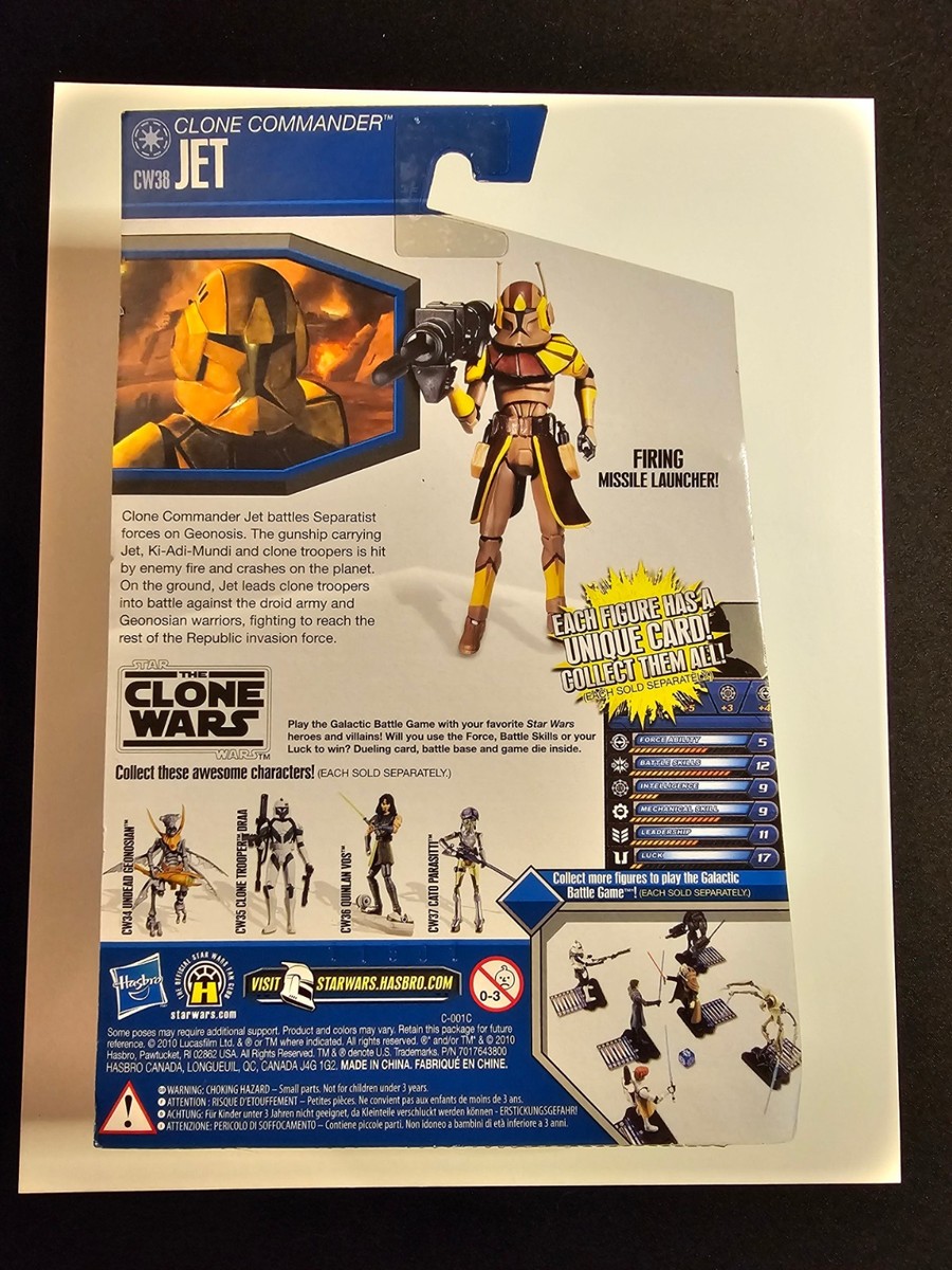Star Wars - The Clone Wars - CW38 - Clone Commander Jet - Action