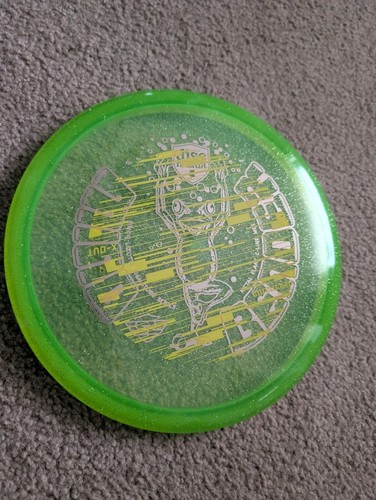 Discmania Mind Bender X-Out -Simon Lizotte - MD1 Metal Flake C-Line 177g - Green - Picture 2 of 15