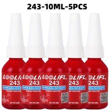 50ML 243 Thread Lock Bolt Lock Tight Medium Strength Fast Fix Screw Glue