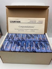 Case X20 1992 Courtside College Flashback Sealed Sets in Factory Case Bird Auto