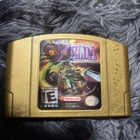 The Legend Of Zelda Majora's Mask Holographic Gold Edition For Nintendo 64 - N64
