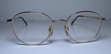 Valentino V386 1047 Gold 50-18 130 Eyeglasses Frames Only Made In Italy