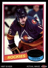 1980 Topps #108 Jack Valiquette Rockies-Hockey 7 - NM