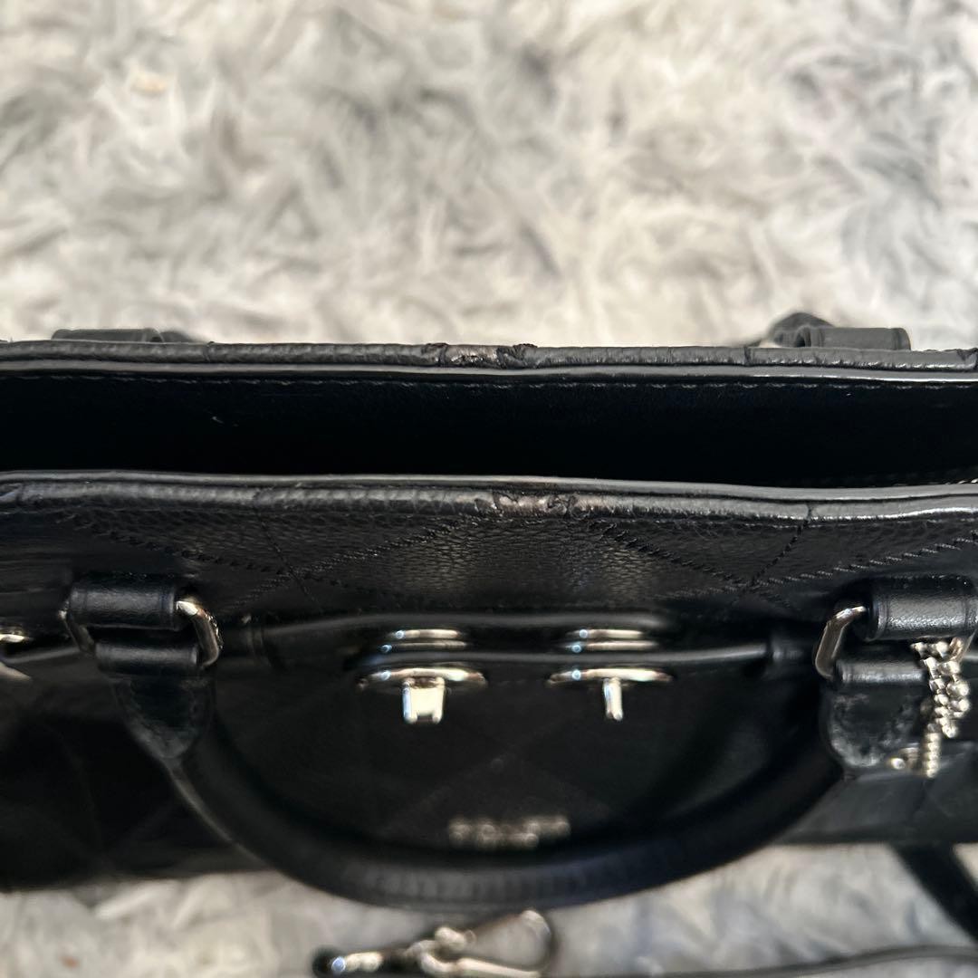 COACH Swagger Turnlock Quilted Patchwork Leather … - image 9