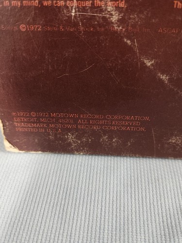 STEVIE WONDER TALKING BOOK LP VINYL FIRST PRESSING/EDITION BRAILLE COVER -  - Imagen 11 de 24