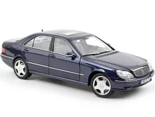 NOREV Mercedes-Benz S55 AMG 00 Metallic Blue 1/18 183817 Car New JPN