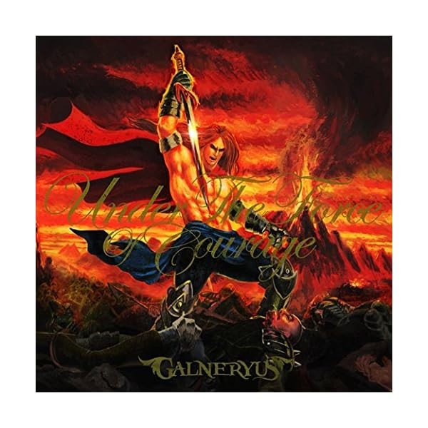 GALNERYUS THE FORCE OF COURAGE Official Collectible Exclusive Authentic Japan
