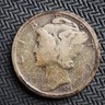 1924 **S** MERCURY SILVER DIME - FREE SHIPPING! C4895 San Francisco Mercury