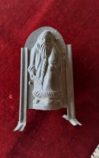 Alte Schokoladenform , Nikolaus, Konditorform , Blech,Weihnachtsmann