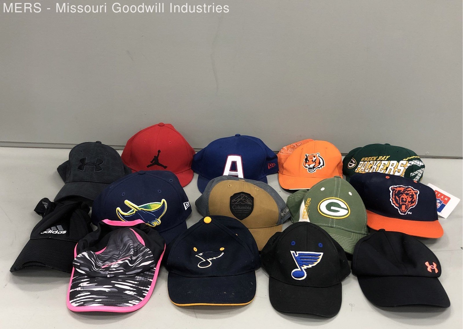 Assorted Multicolor Caps Men Size Adjustable Vari… - image 1