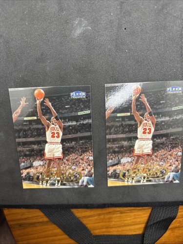 2x 1998 - 1999 Fleer Tradition - Michael Jordan #23
