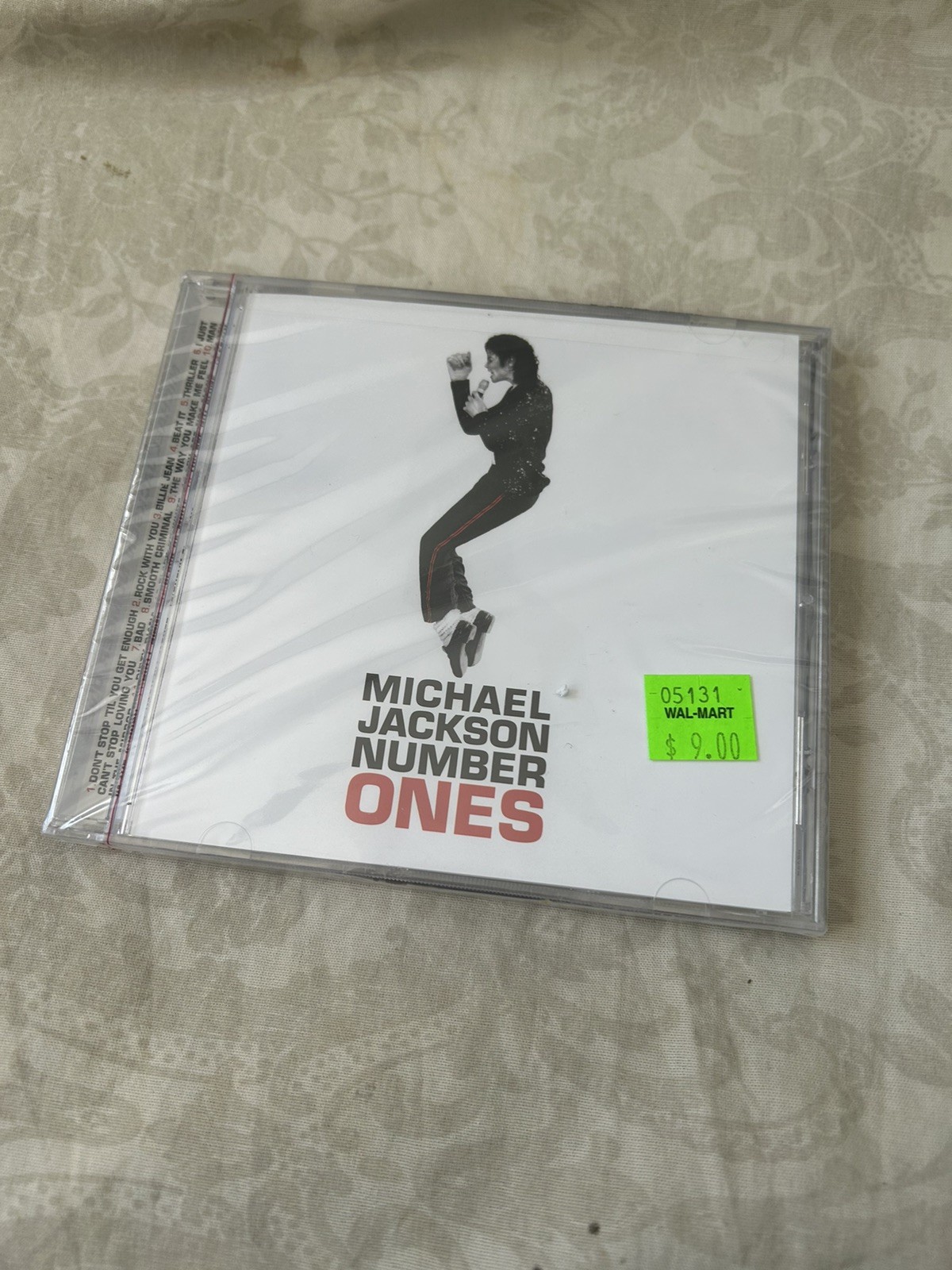 Michael Jackson Number Ones CD 2003 Greatest Hits Collection New Sealed