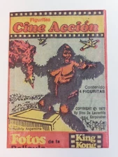 1977 Stani, Argentina King Kong Sealed Pack, Extremely Rare!   grn