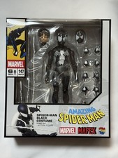 Medicom MAFEX No. 147 The Amazing Spider-Man Black Costume Comic Ver. Figure New
