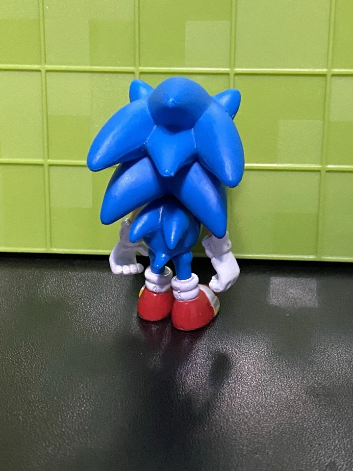 TOMY Sonic The Hedgehog Clásico 2 Pulgadas Moderno Sonic 3 Pulgadas Figuras Usado Raro Foto 4 de 4