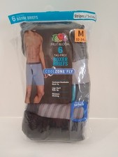 Fruit of The Loom Coolzone Men's Boxer Size Medium 32-34 Pack of 6