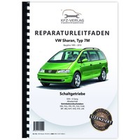 Vw Sharan, Typ 7M (95-10) 6 Gang-Schaltgetriebe 02N Allrad - Reparaturanleitung