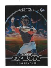 Walker Janek 2025 Leaf Baseball Nation Base NB-102 Black Lava 1/1