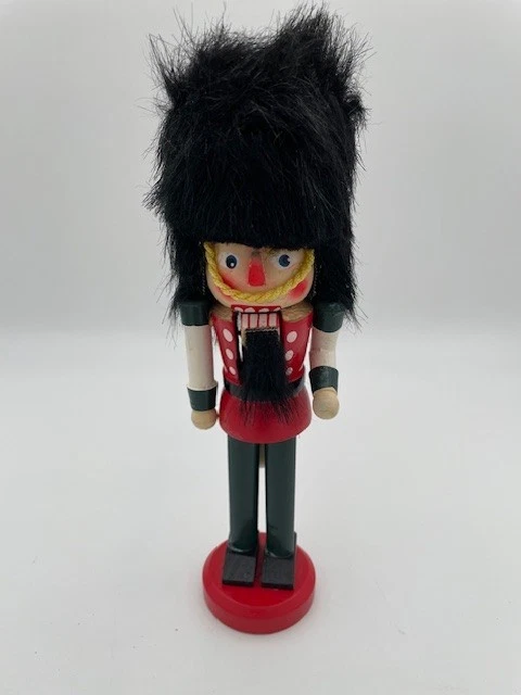 Vintage King's Guard Nutcracker ~9"