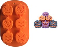 Halloween KüRbis Silikon Backformen 2 StüCk Antihaftbeschichtet FüR Muffins